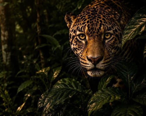 Jaguar in the Amazon rainforest